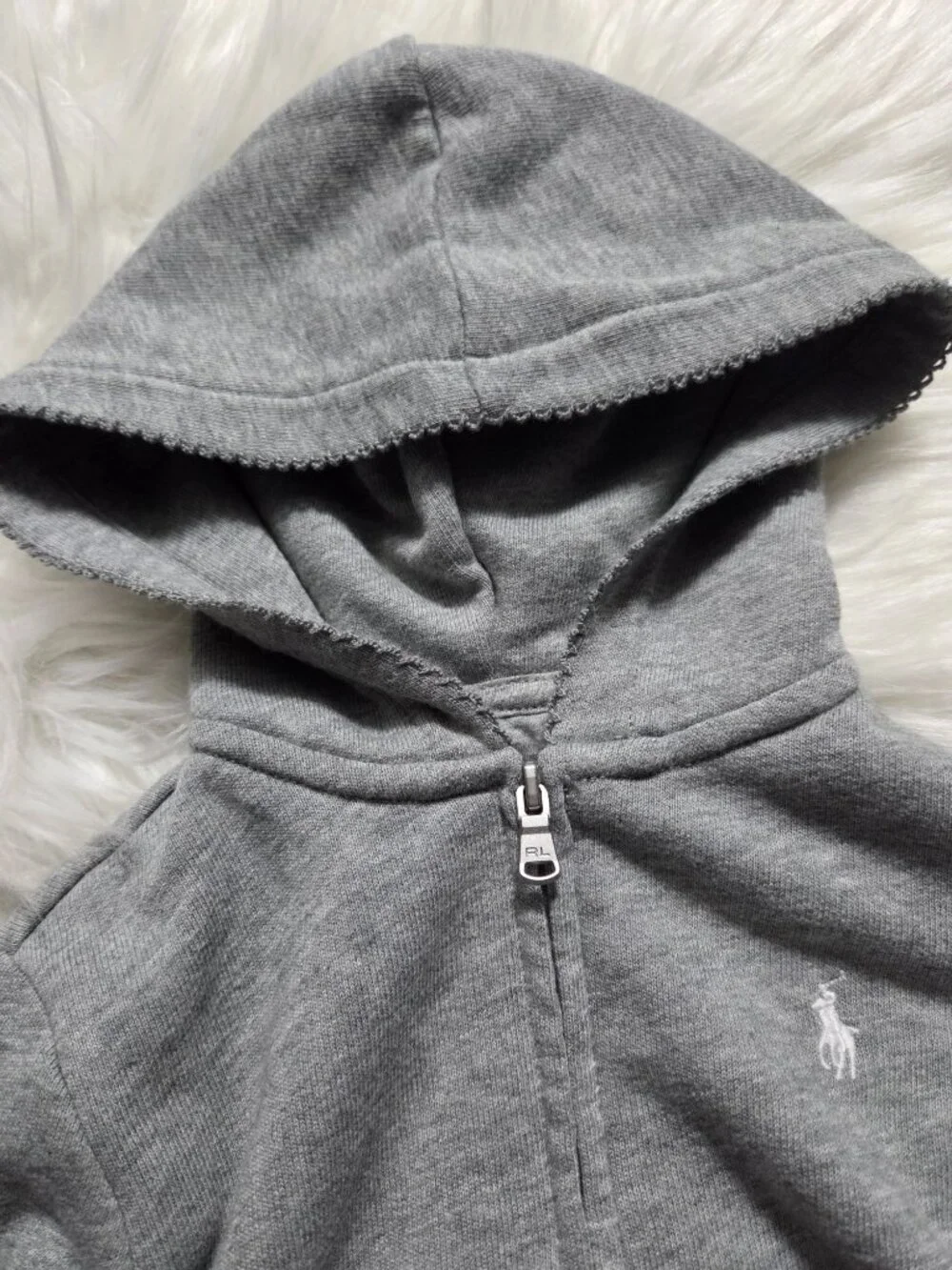 Ralph Lauren Baby Zip-Up Sweatshirt